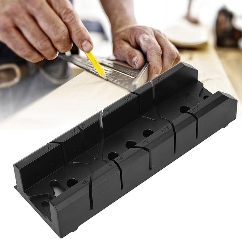 Woodworking Miter Saw Box 0 22.5 45 90 Degree Angle Tool for Carpenter - Image 4