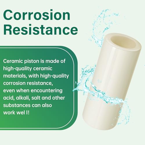 Dimakung 47040409 Ceramic Piston for General Pump, 20mm Pressure Washer Pump Ceramic Plunger Fits Interpump GP Replaces Part#'s 104803, 107892, 15-060009182, 87031900 - Piston Specs: 20 × 14 × 50mm - Image 5