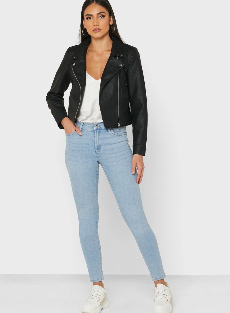 VERO MODA Zip Through Jacket - Image 4