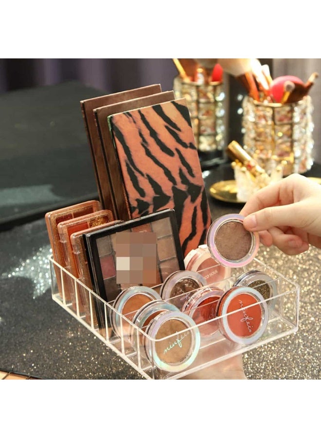 Mitoy Acrylic Cosmetic Storage Display Boxes, Makeup Organizer 7-Compartment Storage - Image 4