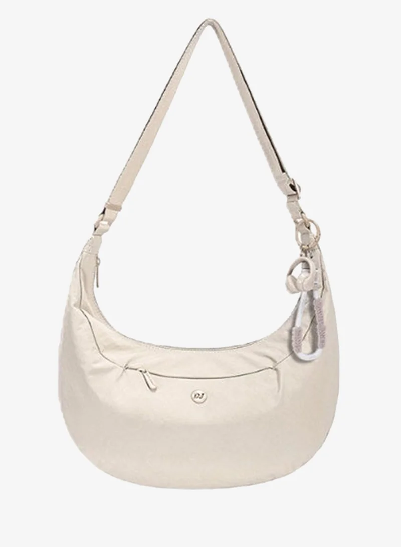 David Jones David Jones Shoulder bag model 8308 for everyday, gym, out and abouts, street style and meetings | Faux vegan leather shoulder bag with adjustable strap| Moon design shoulder bag with extra pockets