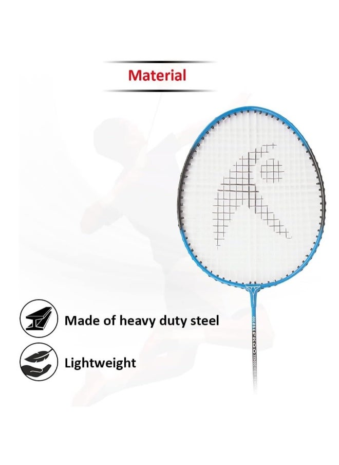 Badminton Racket Set, Lightweight Professional Badminton Racket Set for Adult and Children, Including 2 Rackets, 3 Shuttlecocks and Carry Bag
