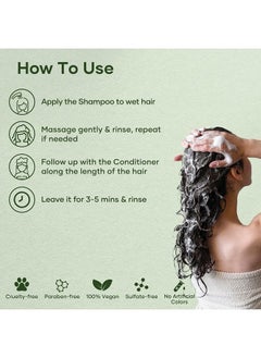 Botanic Hearth BOTANIC HEARTH Peppermint Oil Shampoo and Conditioner Set - Hair Blooming Formula with Keratin for Thinning Hair - Fights Hair Loss, Promotes Hair Growth-Sulfate Free for Men and Women - 16 fl oz x 2  - Image 4