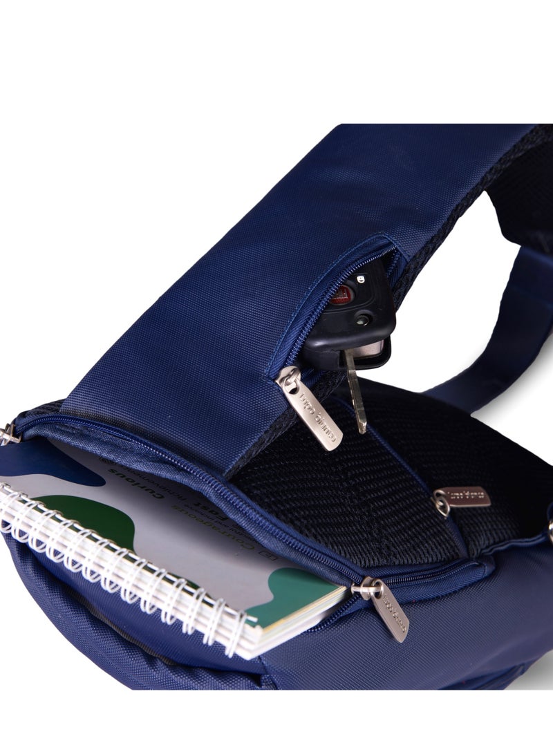 Lupo bianco Jet Cross Bag - Navy  - Image 4