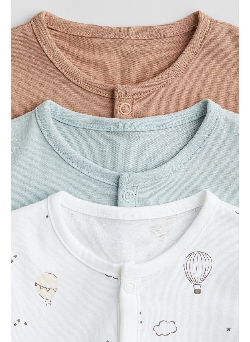 H&M 3-Pack Cotton Pyjamas  - Image 2