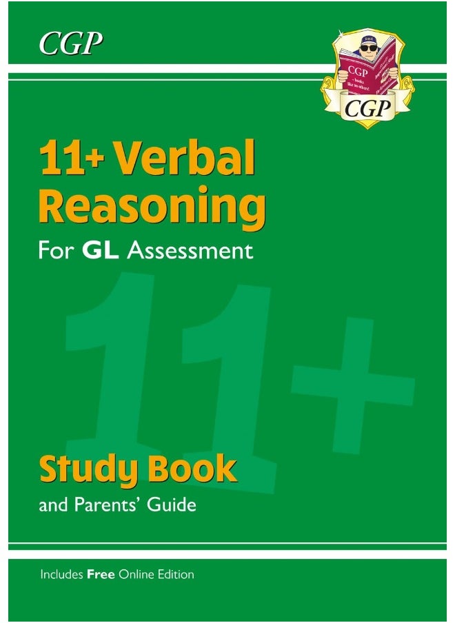 11+ GL Verbal Reasoning Study Book (with Parents Guide & Online Edition)  - Image 1