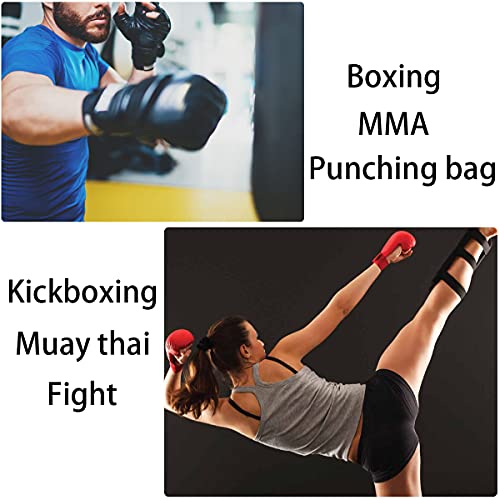 SOTF Punching Gloves for Adults MMA Training Gloves Men Fight Boxing Gloves Open Fingers Women Gloves White - Image 5