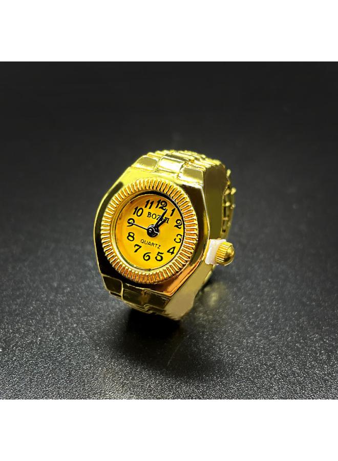 【ring Watch】 Simple Men's And Women's Finger Ring Watch Fashion Creative Design Personality Manufacturers Direct Approval
