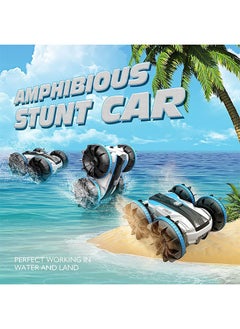 Beauenty Remote Control Car - Outdoor 2.4GHz Water & Land 2 IN 1 4WD 360°  Amphibious Drift  - Image 2