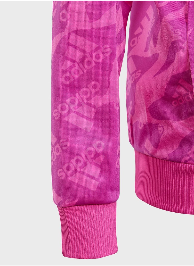Adidas - Kids Camlog Tracksuit - Image 1