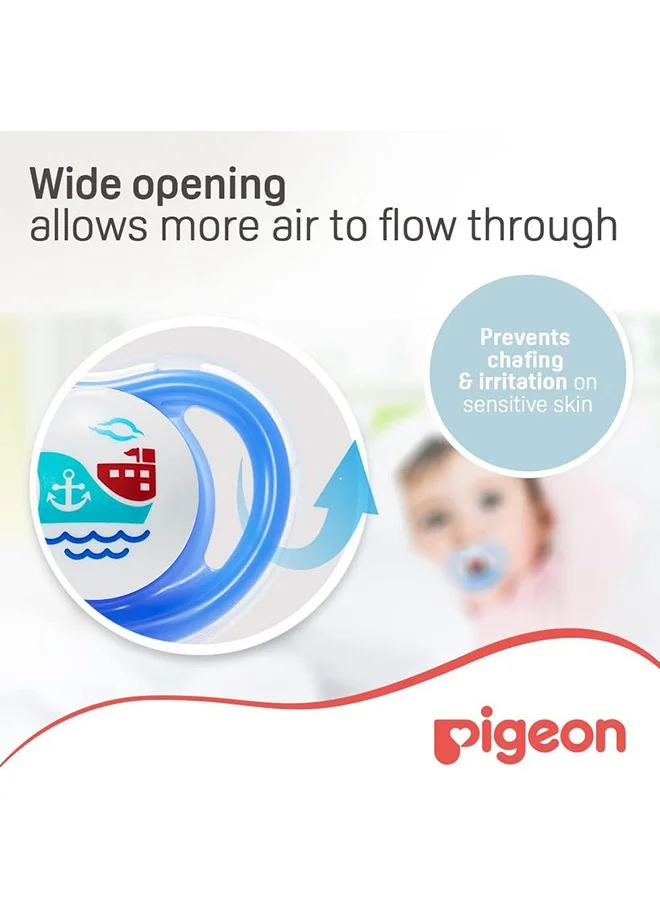 pigeon Mini Light Pacifier For 12+Month Large, 2Pcs - Assorted