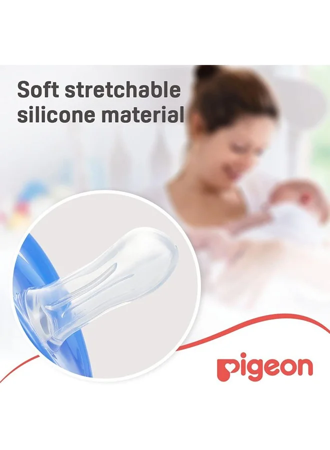 pigeon Mini Light Pacifier For 12+Month Large, 2Pcs - Assorted