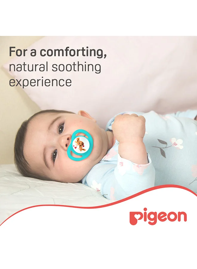 pigeon Mini Light Pacifier For 12+Month Large, 2Pcs - Assorted