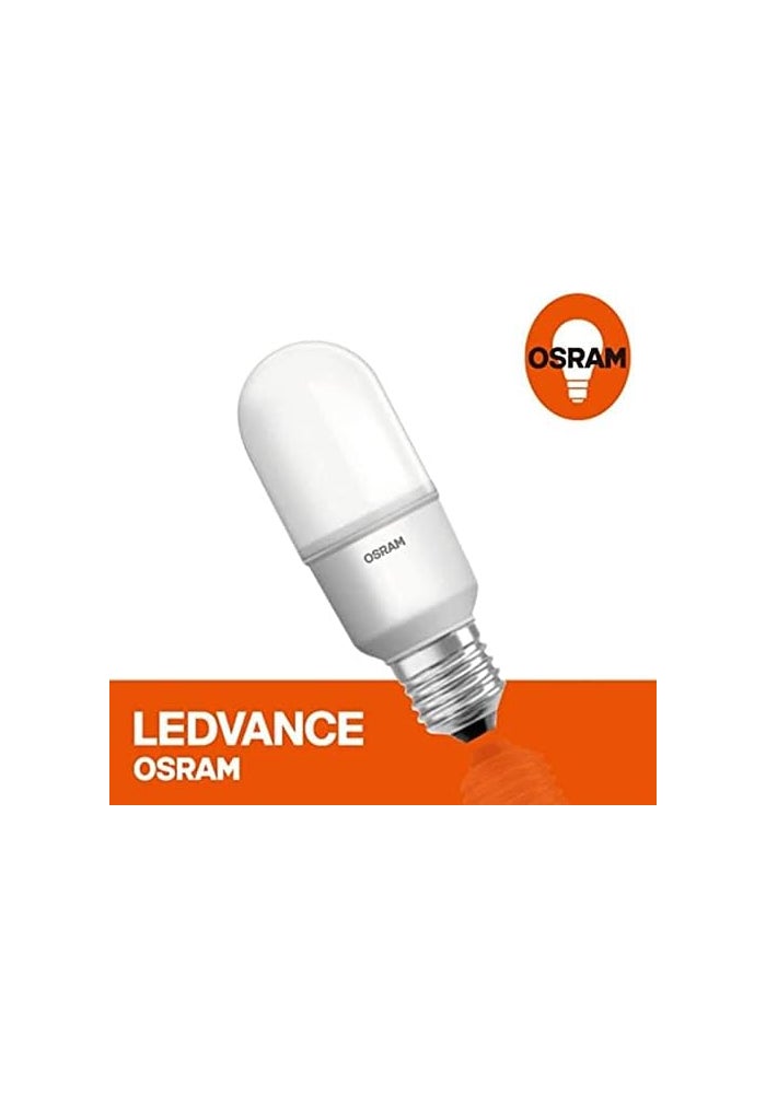 OSRAM 10 قطع من مصابيح LED E27 7 وات 2700 كلفن باللون الأبيض الدافئ - Image 2