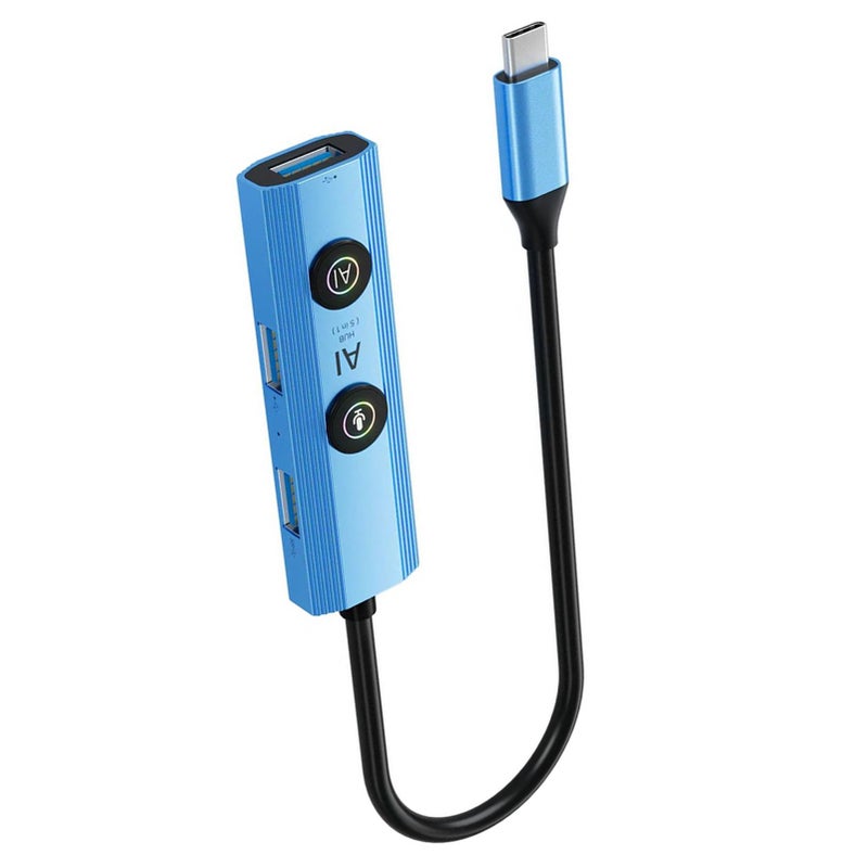 محطة توصيل ذكية للذكاء الاصطناعي لترجمة الصوت ومحور USB متعدد الوظائف مع واجهة TYPE-C من GPT Deepseek - Image 5