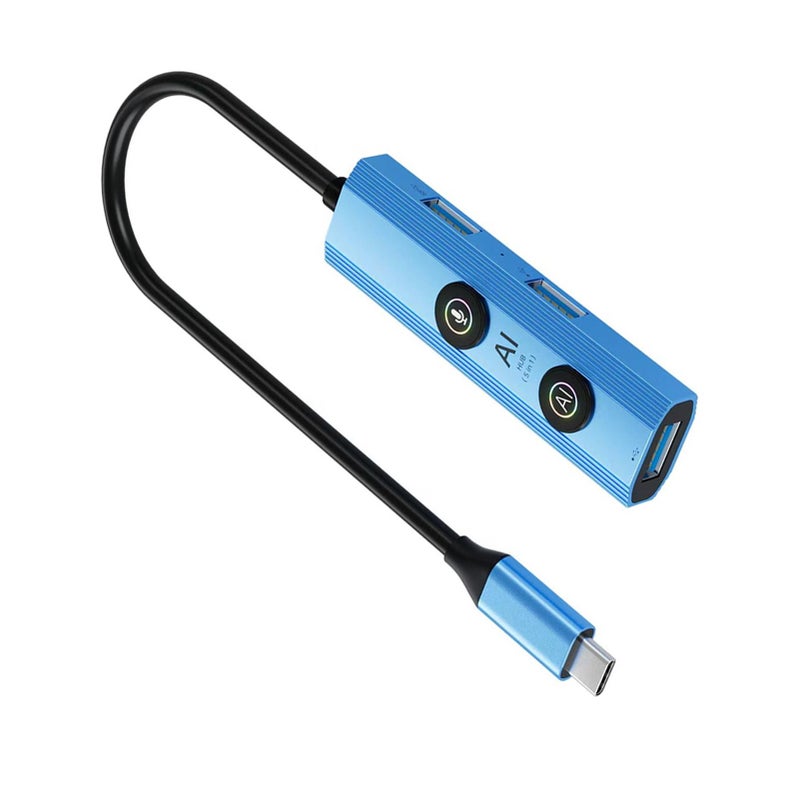 محطة توصيل ذكية للذكاء الاصطناعي لترجمة الصوت ومحور USB متعدد الوظائف مع واجهة TYPE-C من GPT Deepseek - Image 2
