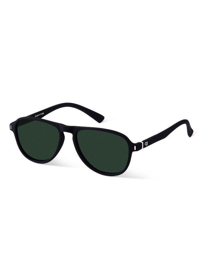 Woggles Emerald night polarized aviator sunglasses  - Image 1