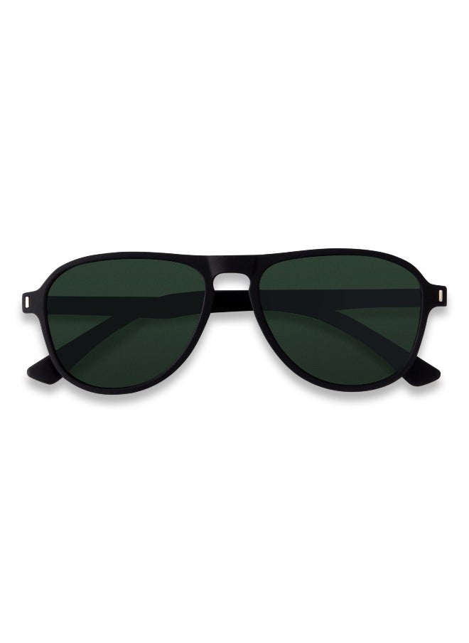 Woggles Emerald night polarized aviator sunglasses  - Image 3