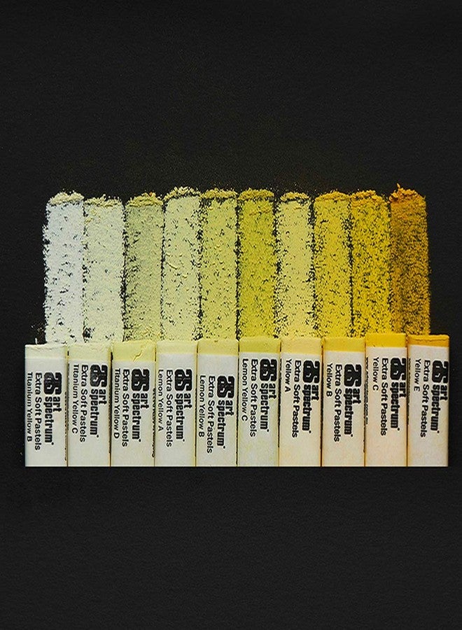 Art Spectrum : Extra Soft Square Pastel : Set of 10 : Yellows - Image 2