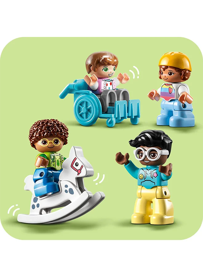 ليغو Duplo Town Life At The Day Nursery 10992; Early Childhood Building Toy Set For Toddlers Aged 2+ That Stimulates Creativity And Learning (67 Pieces)