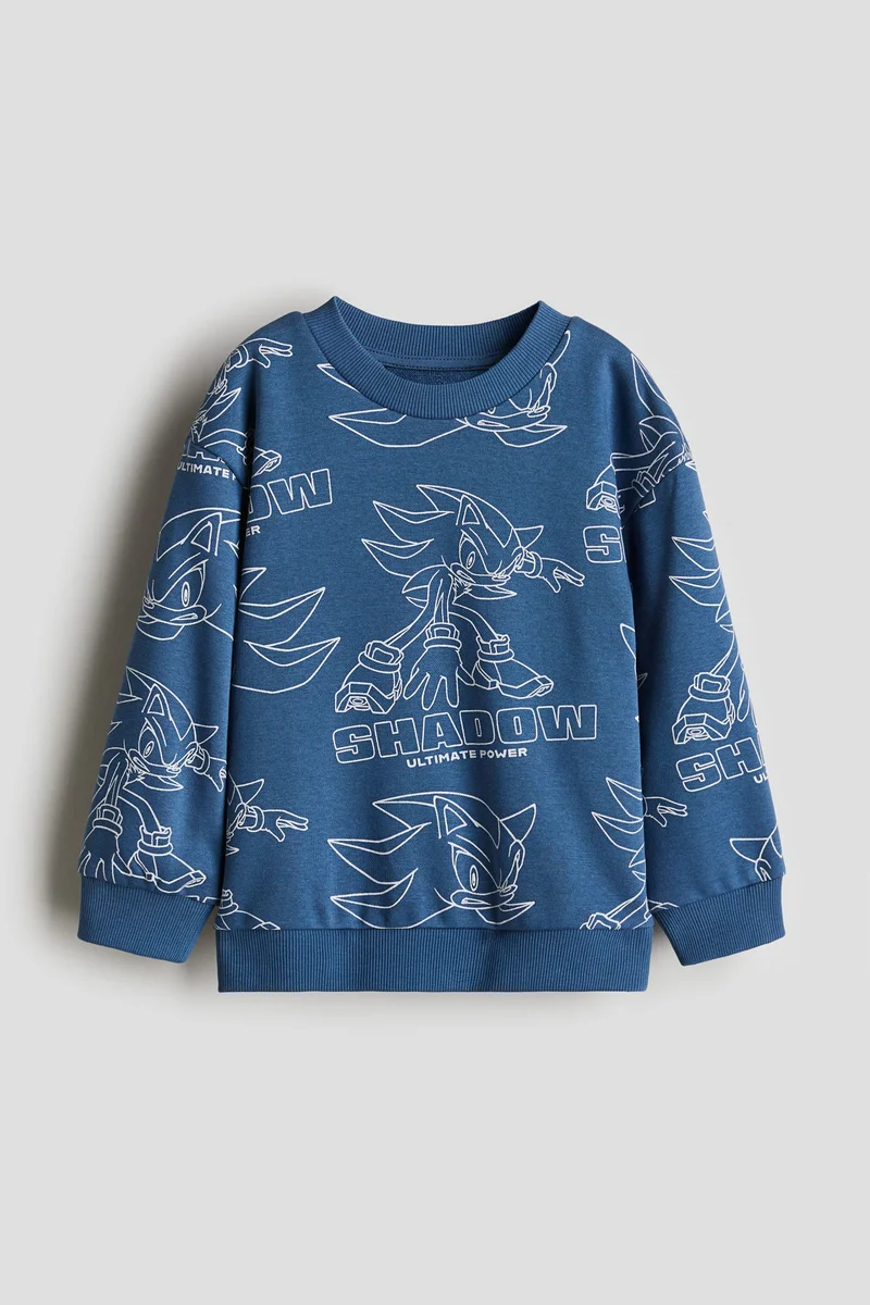 اتش اند ام Printed sweatshirt