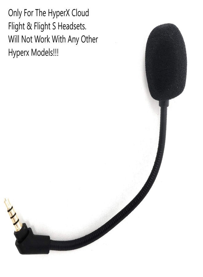 TNE 2-Pack Replacement Boom Mic 3.5mm for HyperX Cloud Flight & Cloud Flight S Gaming Headsets - Image 4