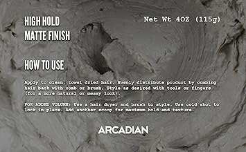 Arcadian بومادة شعر كلاي أركاديان 115 جرام - Image 2