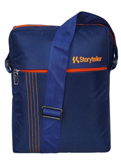 STORYTELLER Senator Crossbody Sling Bag Casual Daypack for Business and Casual travel Blue  - Image 3