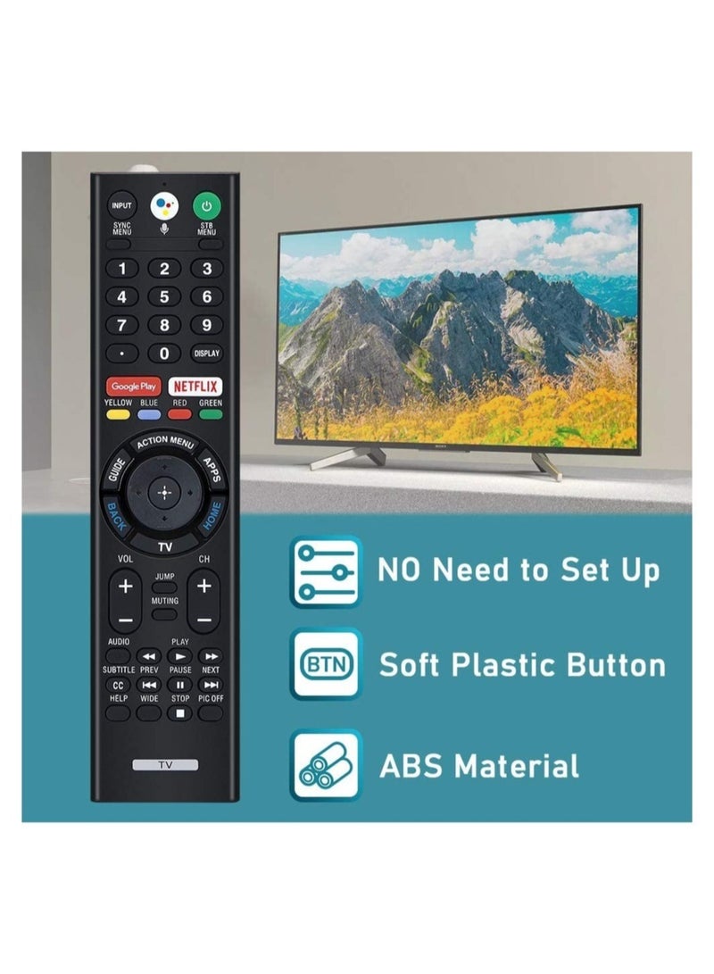 CtrlTV Remote for Sony Smart Bravia Remote, Sony Bluetooth Voice Search Mic Remote and Sony Smart Bravia Android TVs, Sony 4K UHD Crystal HDR TV - Image 4