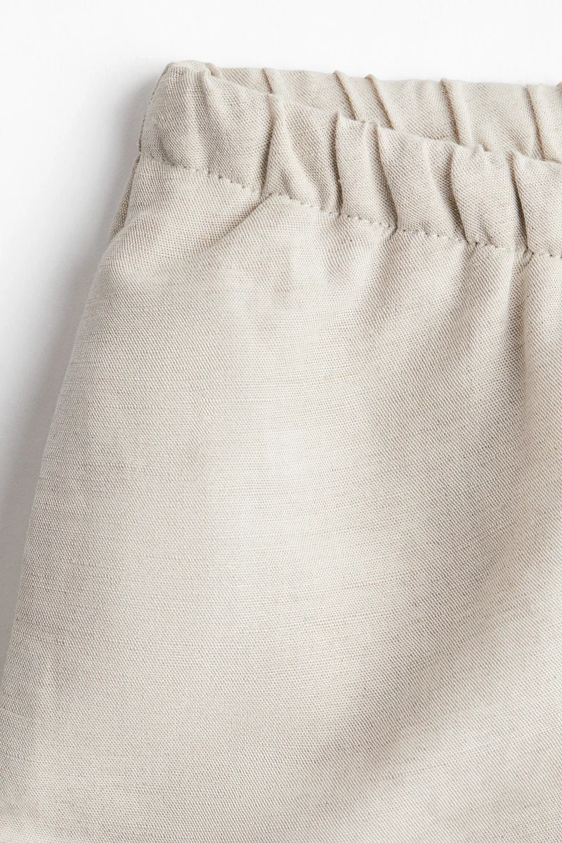 H&M  MAMA Before & After Linen-blend shorts for Women | Best Price UAE