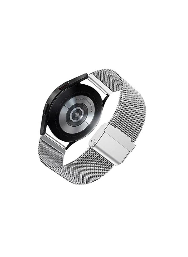Milanese Replacement Band Compatible With Samsung Galaxy Watch Mesh Type Stainless Steel Band With Buckle