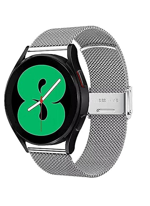 Milanese Replacement Band Compatible With Samsung Galaxy Watch Mesh Type Stainless Steel Band With Buckle