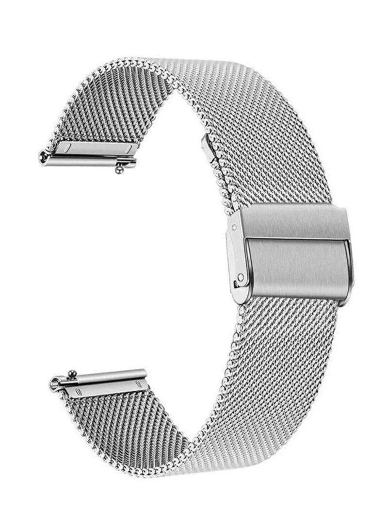 Milanese Replacement Band Compatible With Samsung Galaxy Watch Mesh Type Stainless Steel Band With Buckle