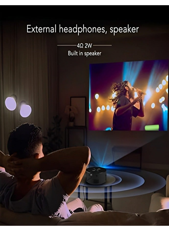 Mobile phone projector home mini projector micro children family portable LED HD  - Image 3