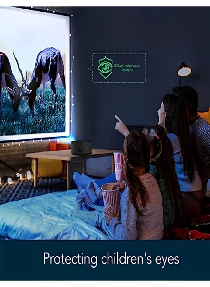 Mobile phone projector home mini projector micro children family portable LED HD  - Image 4