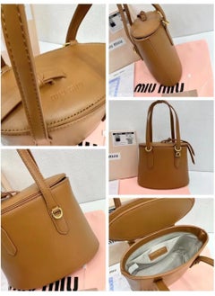 Miu Miu Women's Cow Leather Tote Shoulder Bag  - Image 2