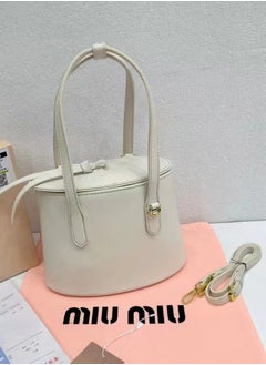 Miu Miu Women's Cow Leather Tote Shoulder Bag  - Image 1