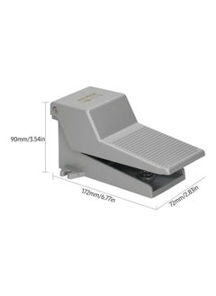 NIBEMINENT 1/4-inch 5 Way 2 Position Pneumatic Foot Pedal Valve  - Image 4