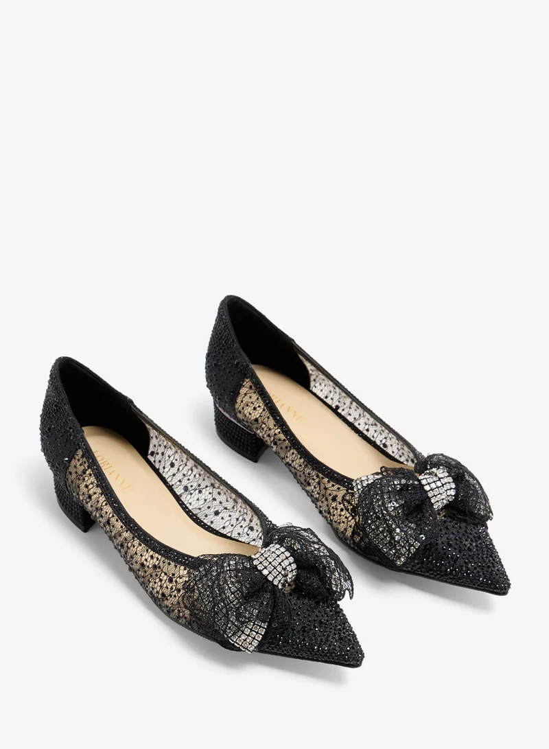 LORIANNE  Dilini - Crystal  pumps for Women | Best Price UAE