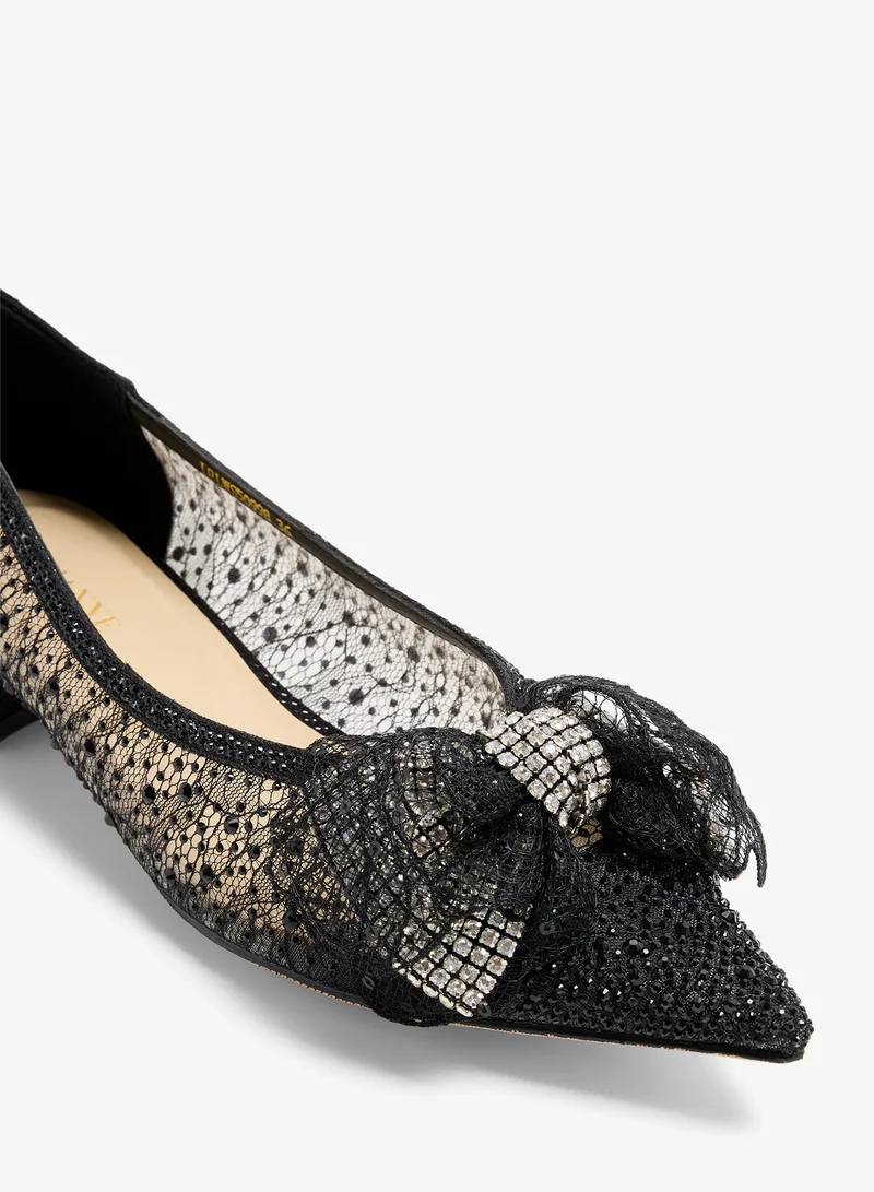 LORIANNE  Dilini - Crystal  pumps for Women | Best Price UAE