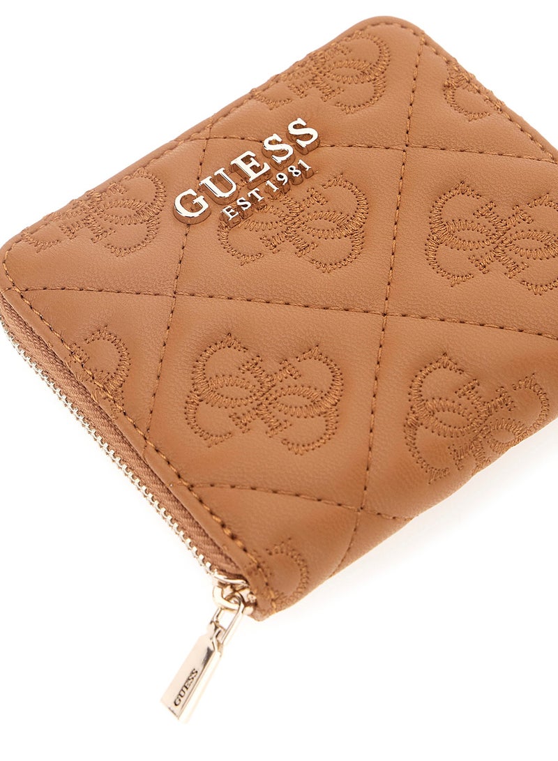 GUESS ADELASIA SLG SMALL ZIP AROUND - Image 4