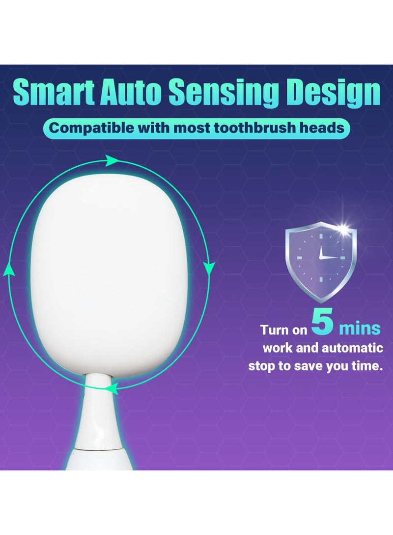 حالة معقم فرشاة الأسنان بالأشعة فوق البنفسجية ، معقم فرشاة الأسنان المحمولة مع غطاء - Image 5