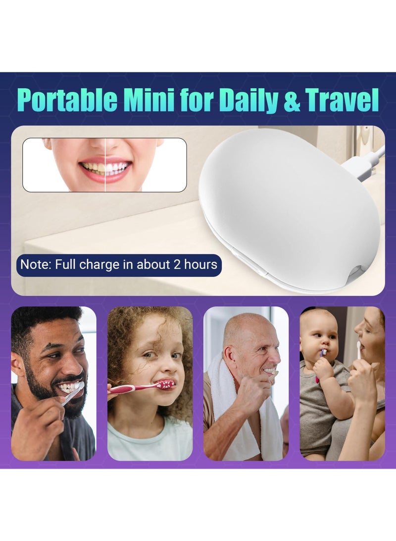 حالة معقم فرشاة الأسنان بالأشعة فوق البنفسجية ، معقم فرشاة الأسنان المحمولة مع غطاء - Image 3