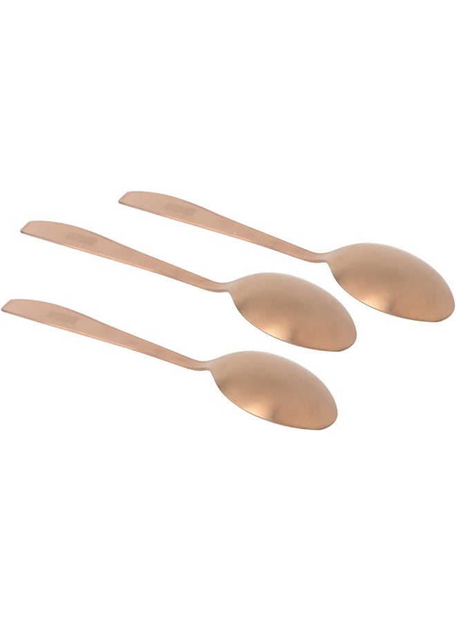 KITCHEN MASTER COPPER DESSERT SPOON 3PC PACK - MIRAGE - Image 5