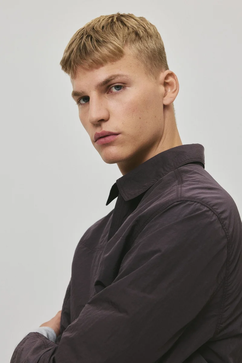 H&M Regular Fit Nylon overshirt
