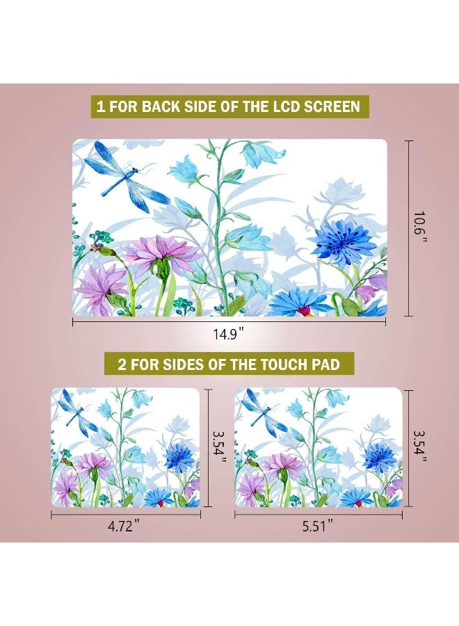 ARS Laptop Skin Sticker Decal for 12"–15.6" Laptops | Universal Vinyl Cover for 12, 13, 13.3, 14, 15, 15.4, 15.6 Inch Notebook PC | Waterproof, Removable Protective Skin + 2 Free Wrist Pads - Image 2