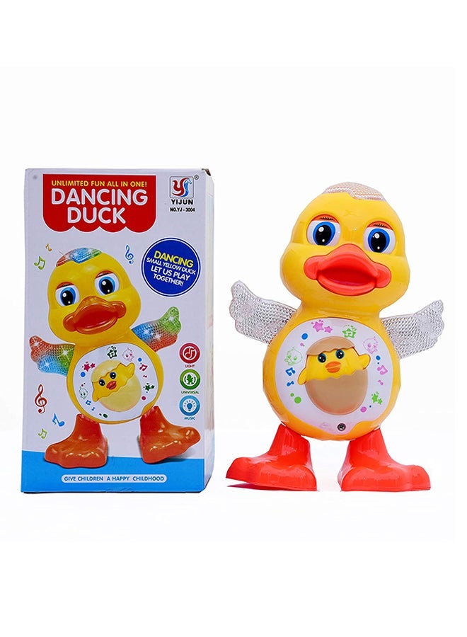 Sturdy Material Multifunctional Dancing Duck With Lights And Music For Kids - Image 3