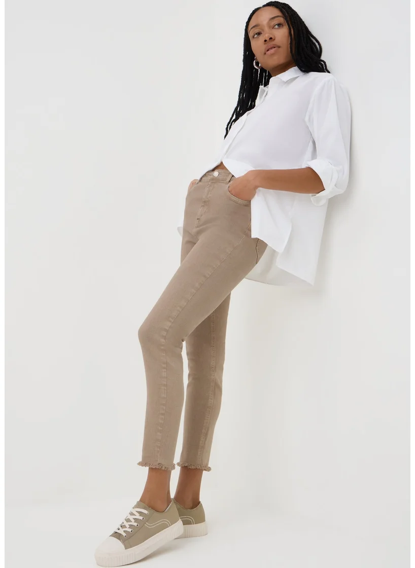 Matalan Stone April Ankle Grazer Jeans