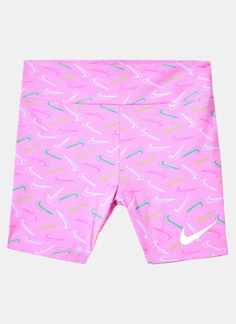 نايكي Kids' Swoosh Logo Bike Shorts (Baby and Toddler)
