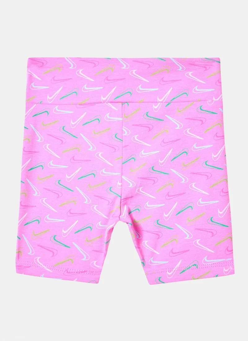 نايكي Kids' Swoosh Logo Bike Shorts (Baby and Toddler)